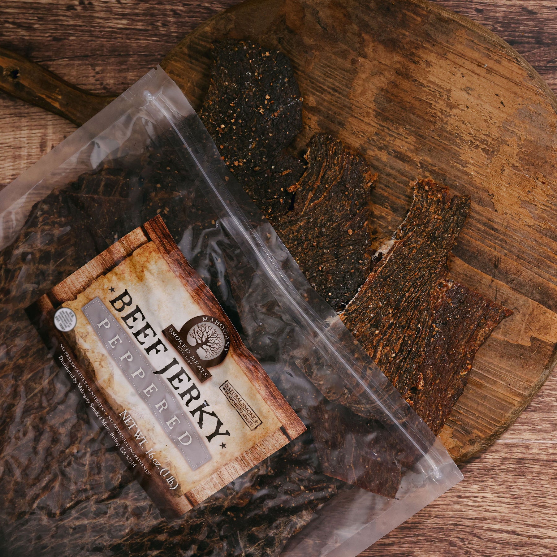PEPPERED BEEF JERKY