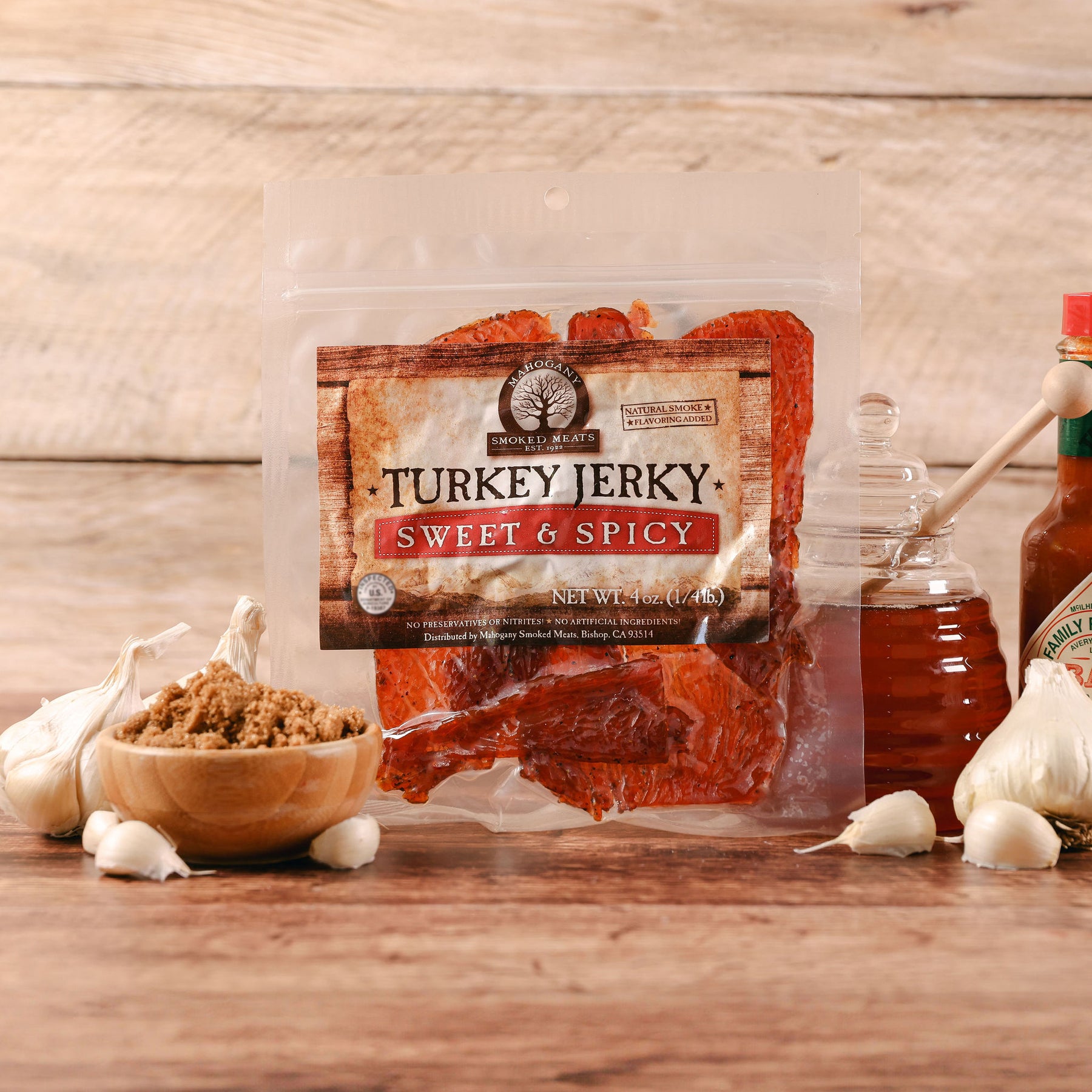 SWEET N SPICY TURKEY JERKY