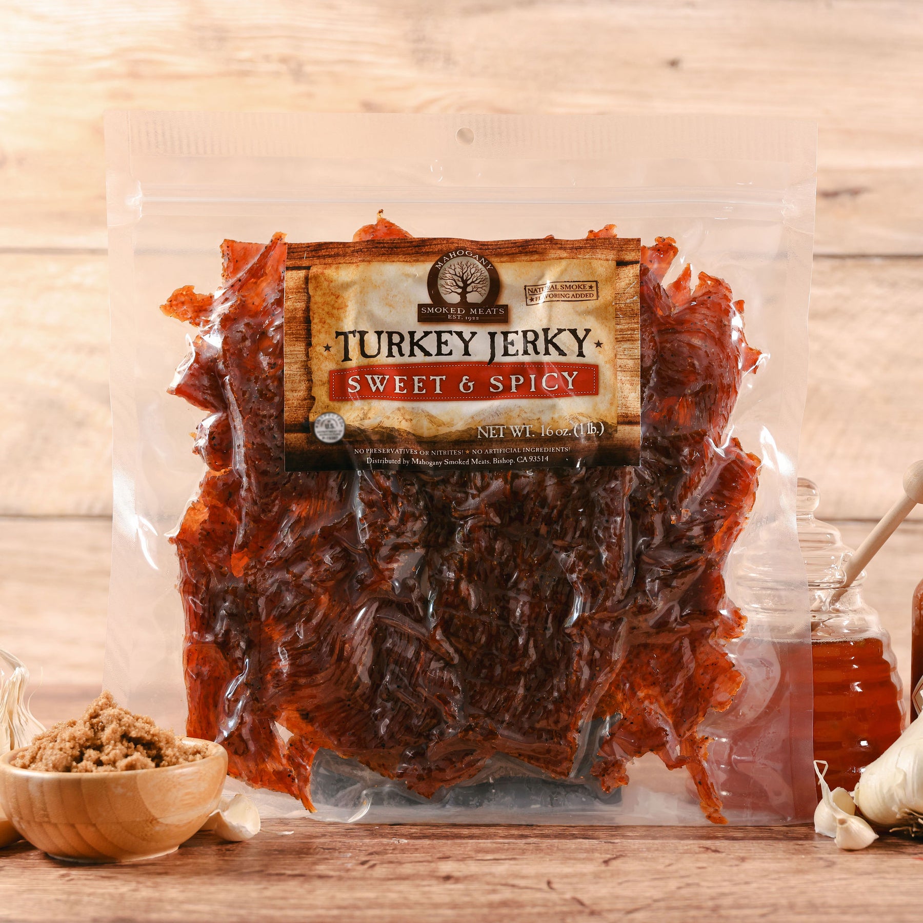 SWEET N SPICY TURKEY JERKY
