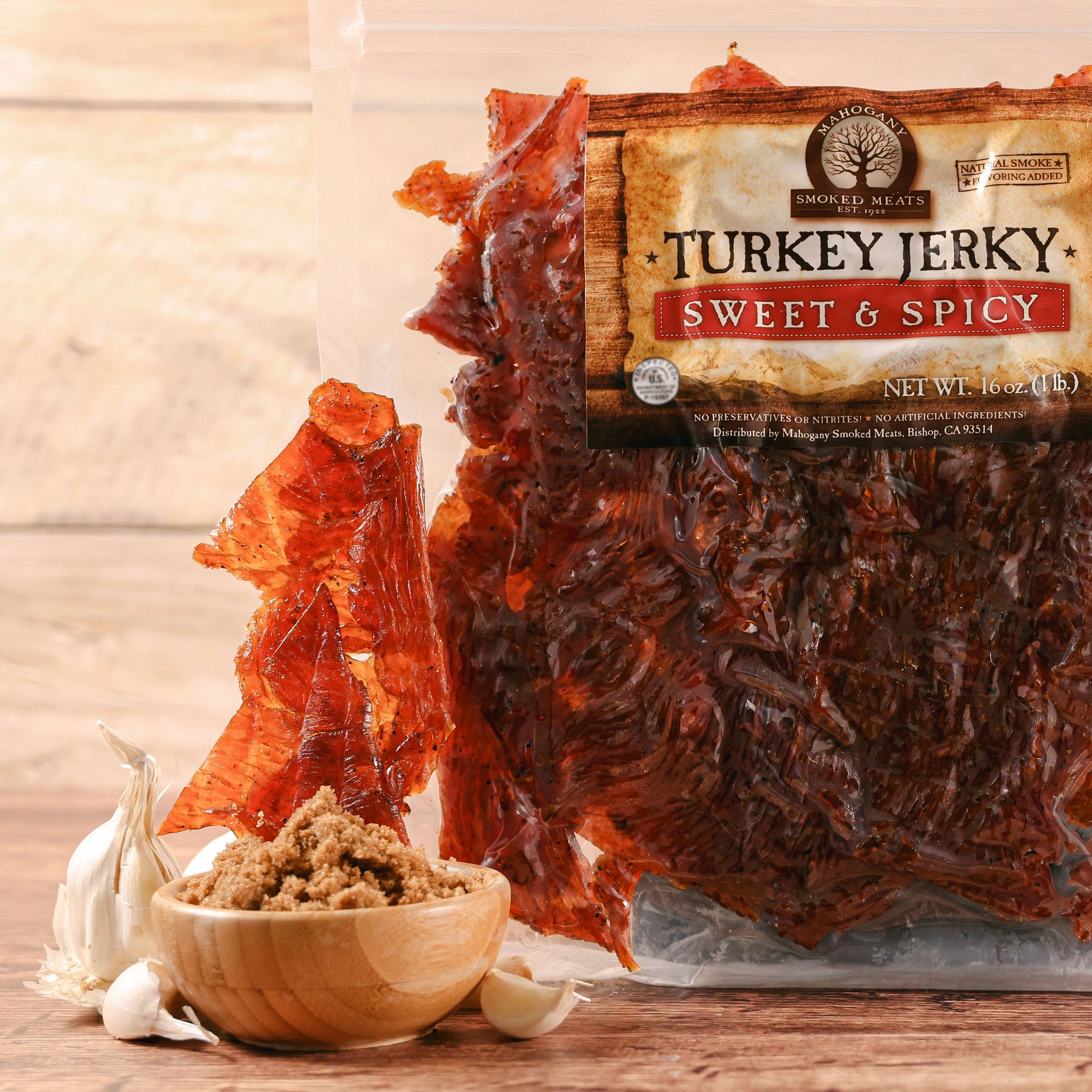 SWEET N SPICY TURKEY JERKY