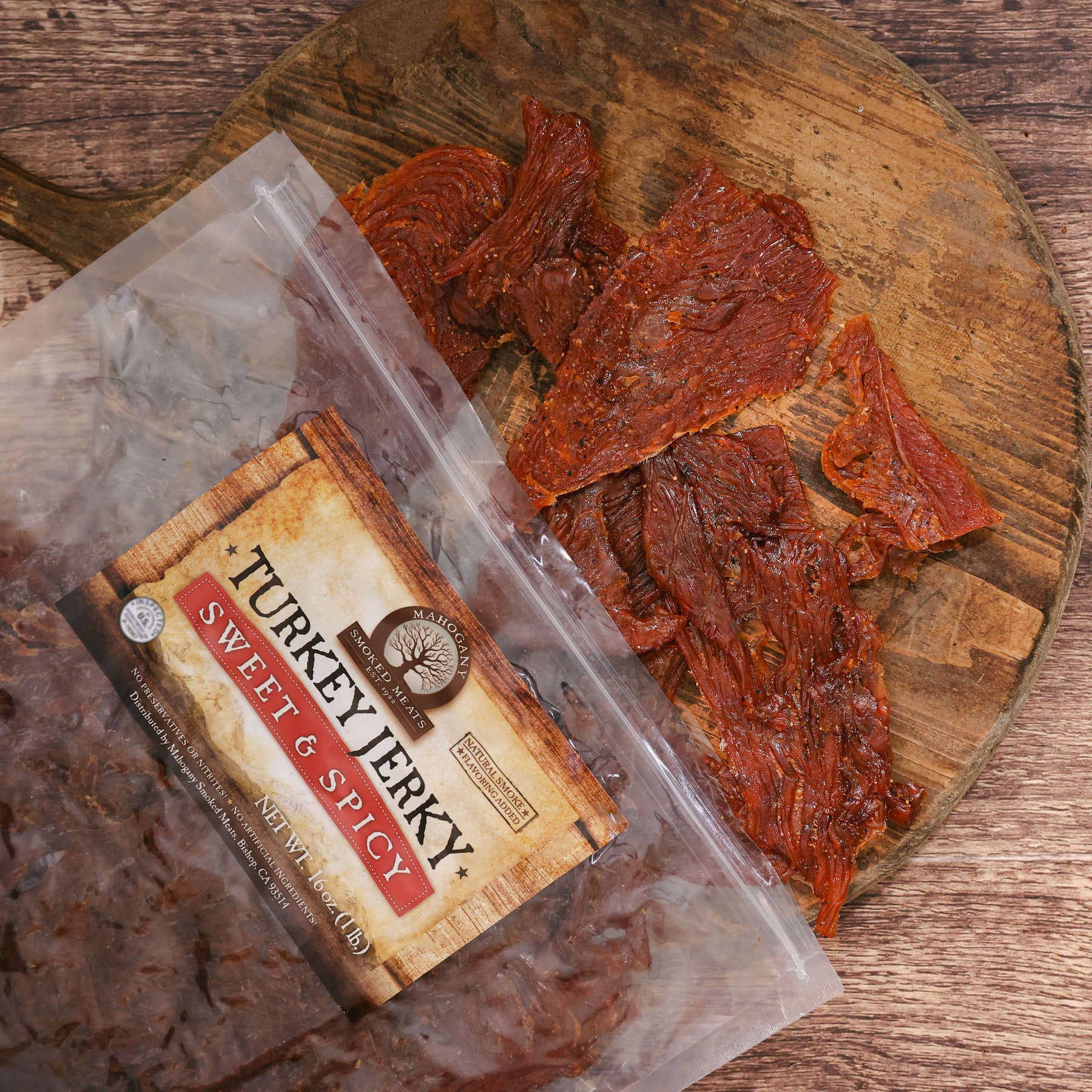 SWEET N SPICY TURKEY JERKY