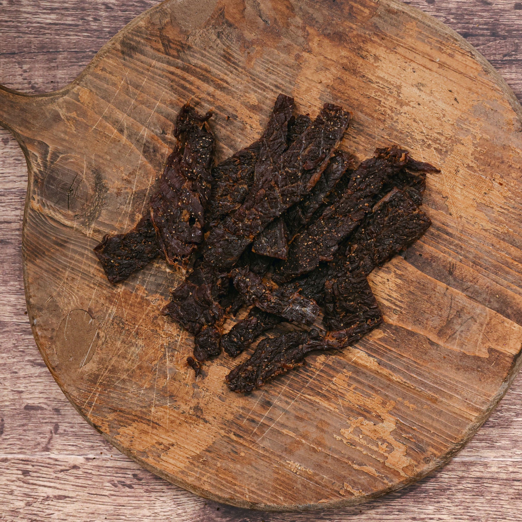 PEPPERED BRISKET JERKY