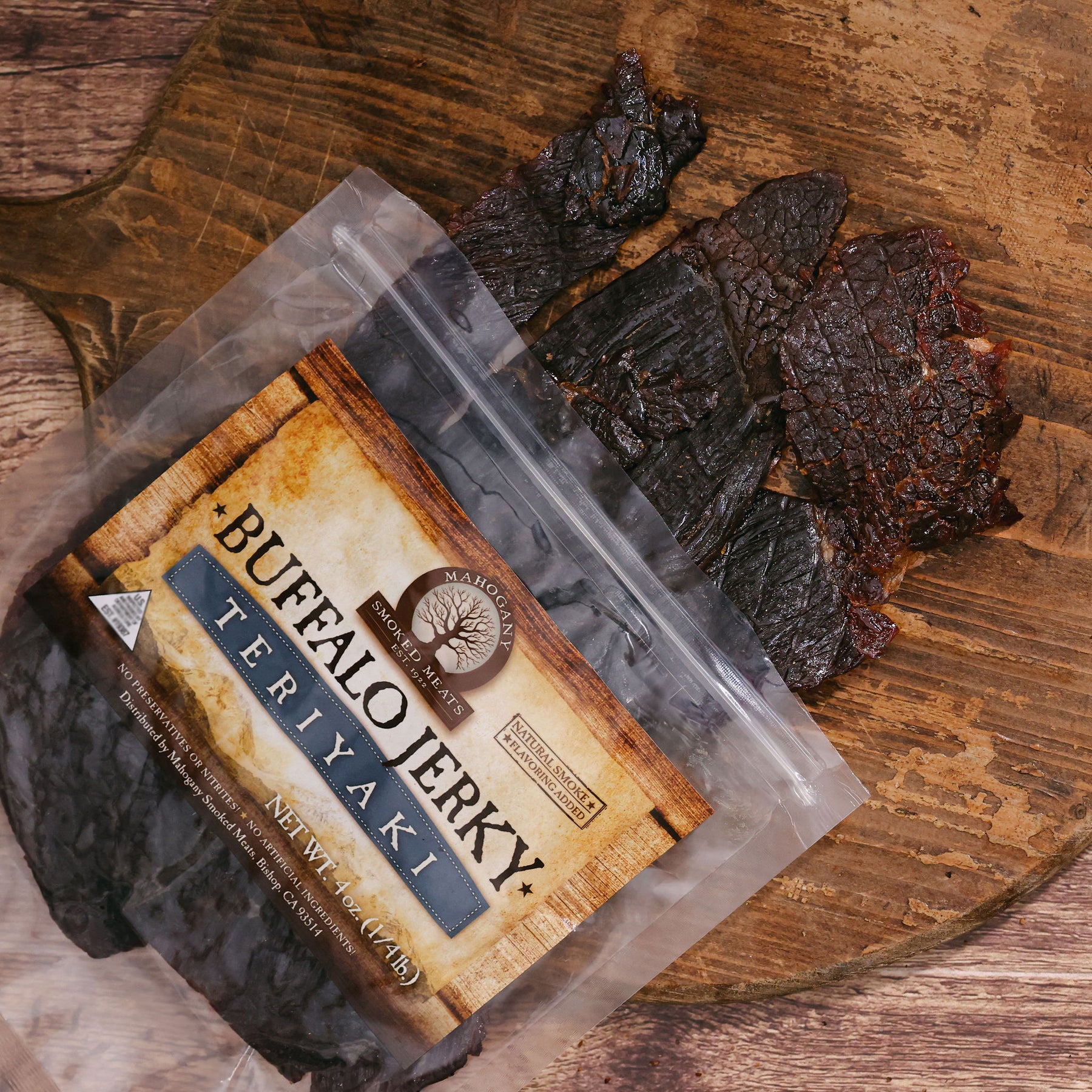 TERIYAKI BUFFALO JERKY