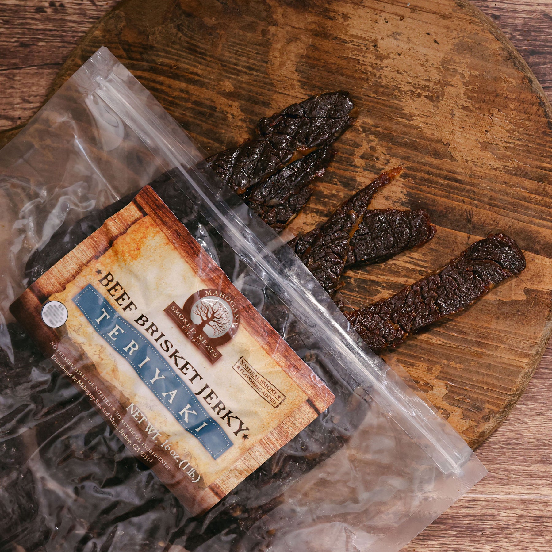 TERIYAKI BRISKET JERKY