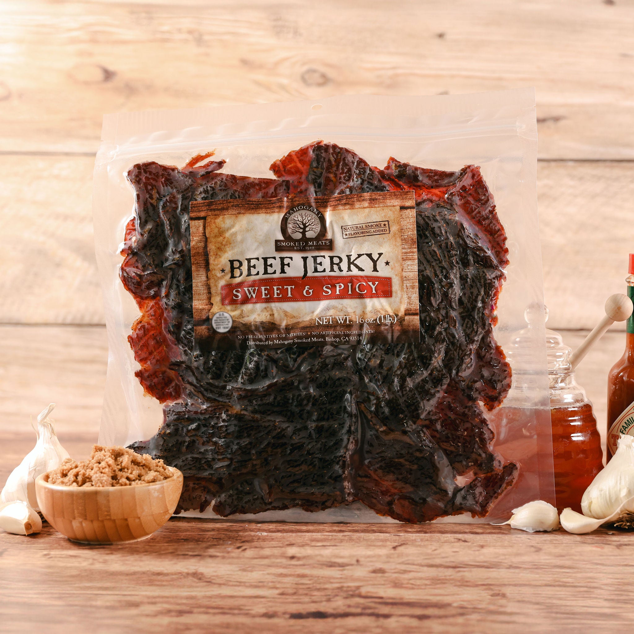 邦楽 good meat Sweet N Spicy Beef Jerky | Bold Flavor | All-Natural Ingredients