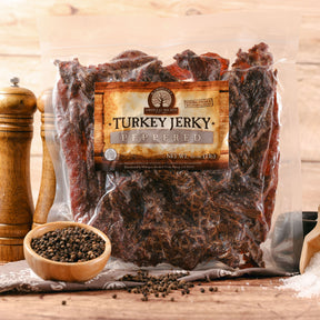 PEPPERED TURKEY JERKY