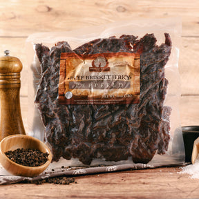 PEPPERED BRISKET JERKY