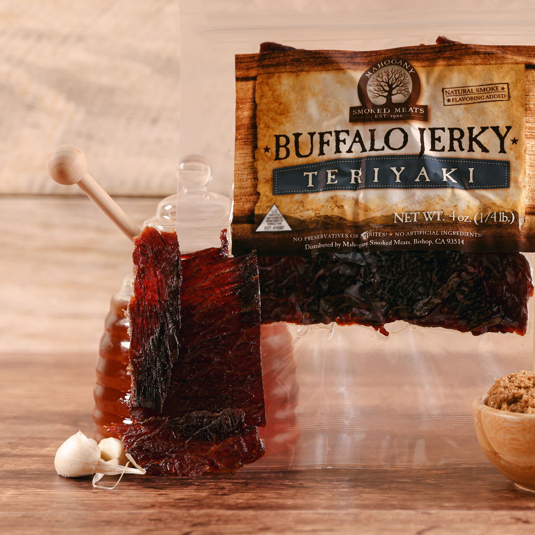 TERIYAKI BUFFALO JERKY