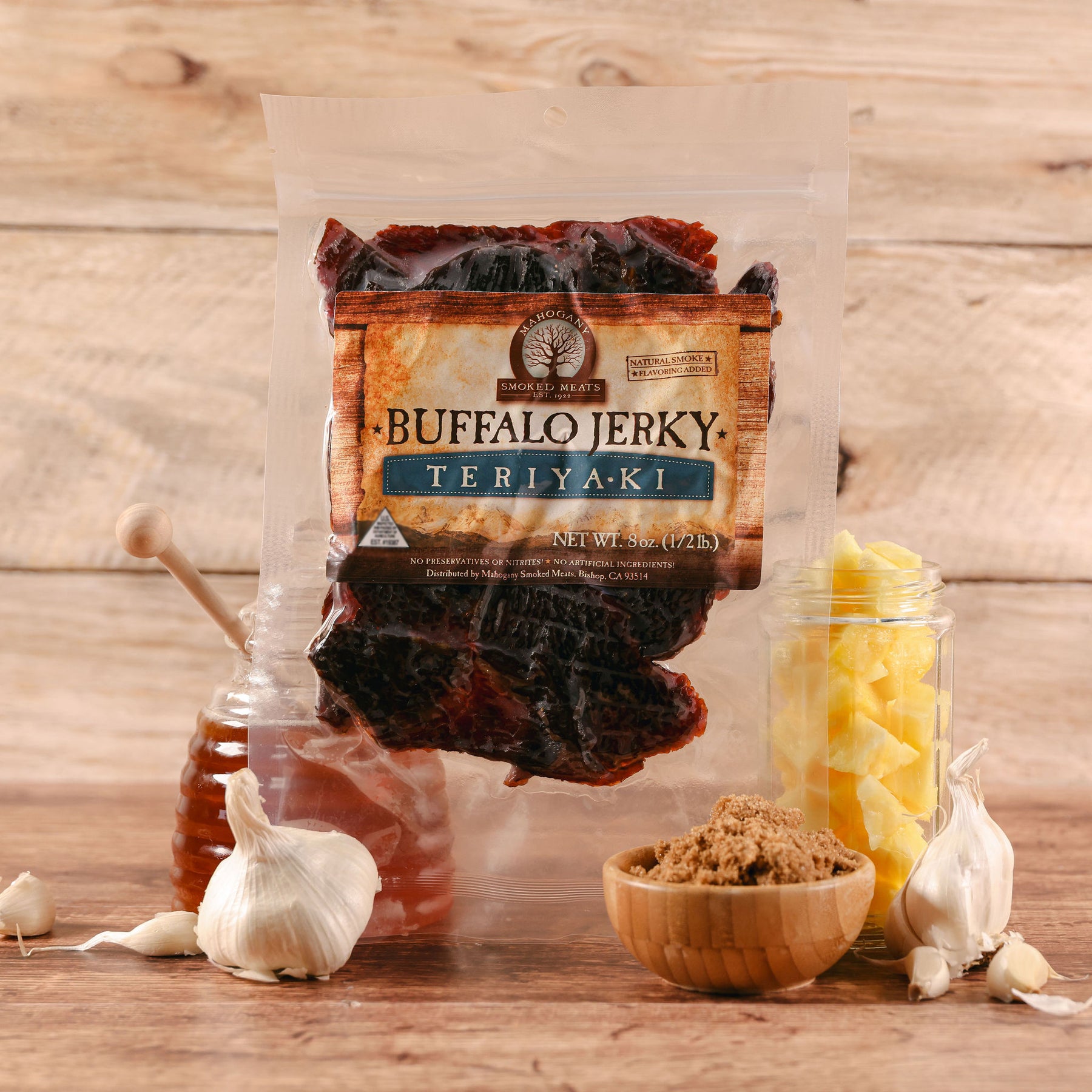 TERIYAKI BUFFALO JERKY