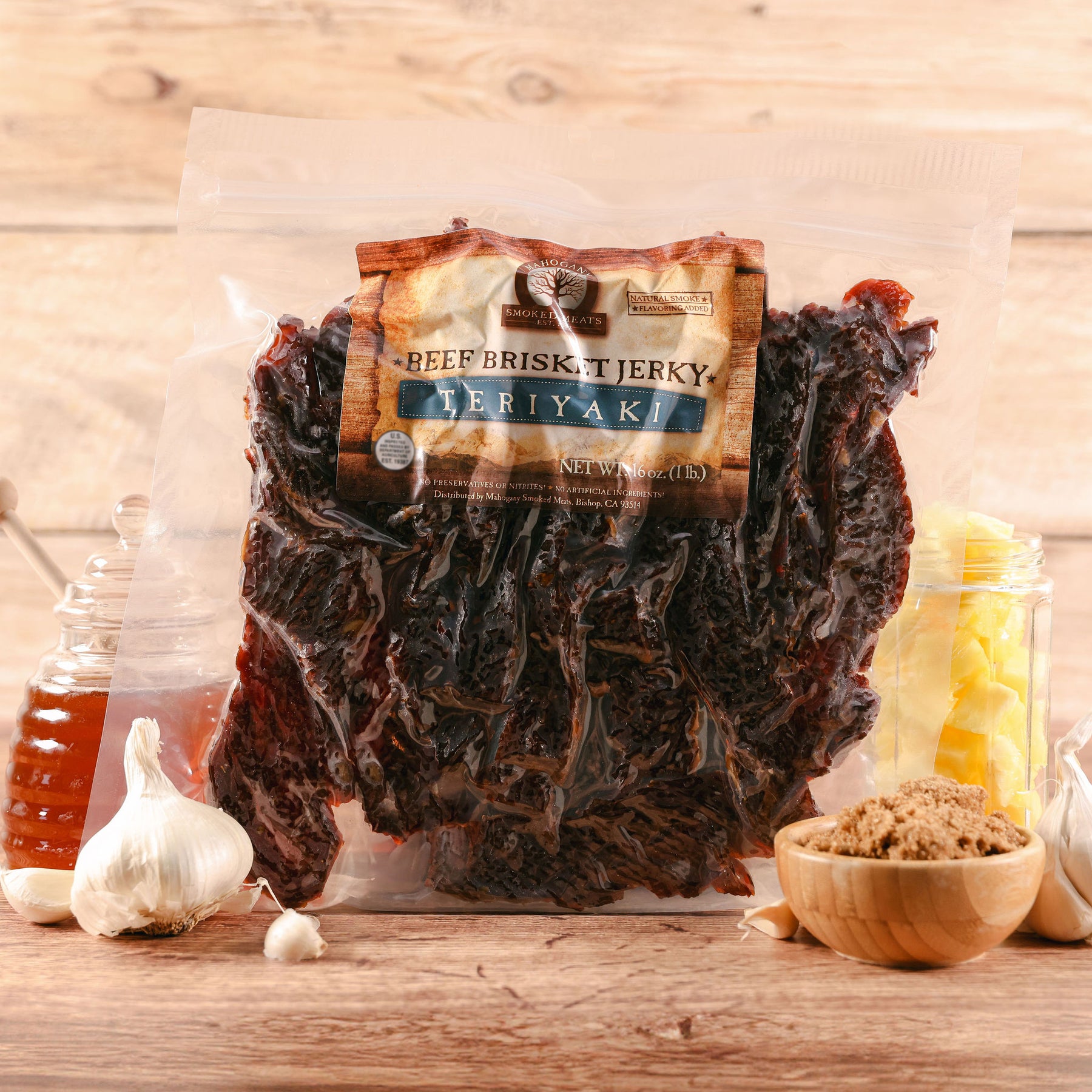 TERIYAKI BRISKET JERKY