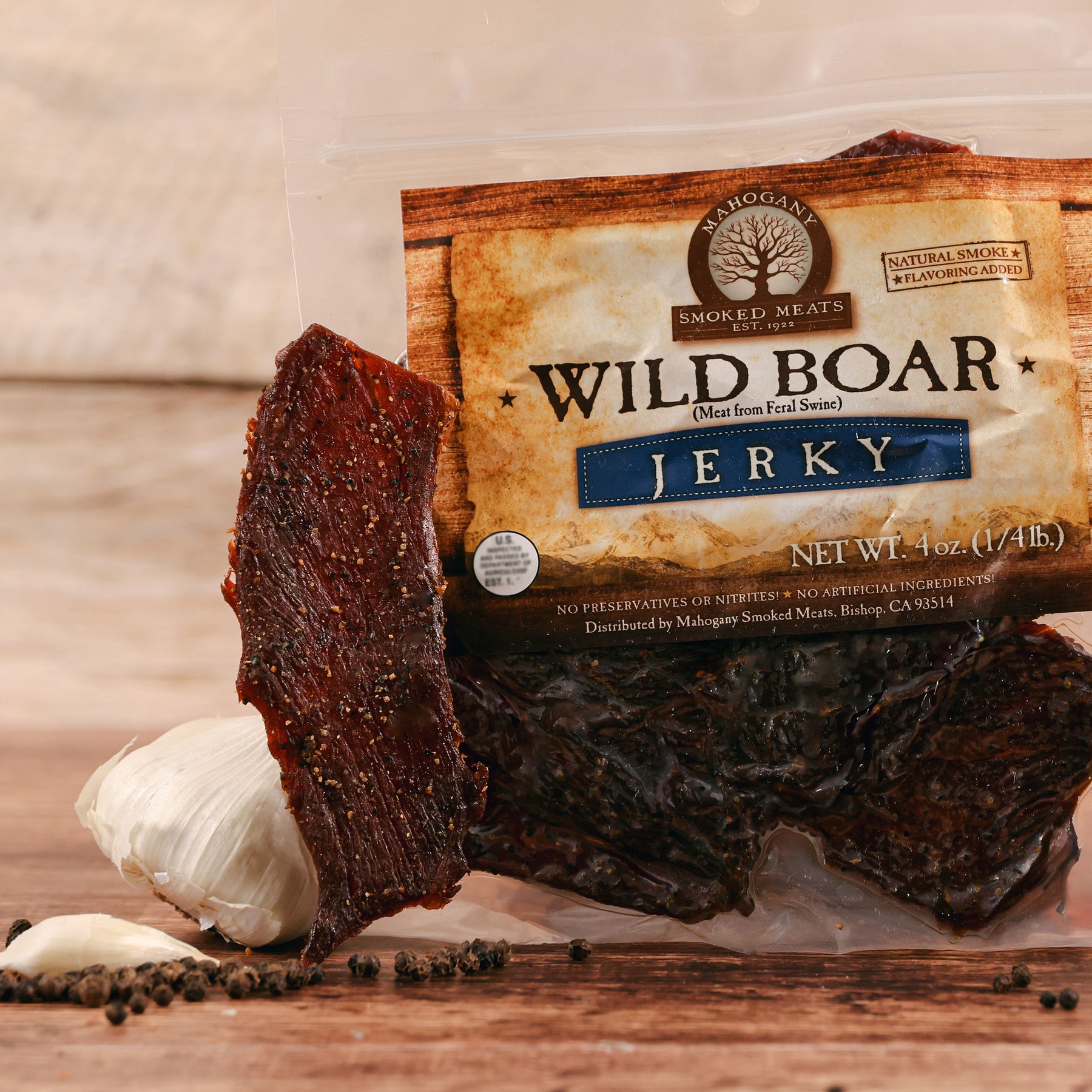 WILD BOAR JERKY