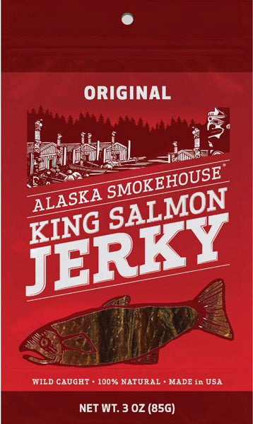 3 OZ. King Salmon Jerky
